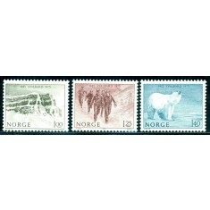 Norvegia 1975 - Spitsbergen, vederi, serie neuzata
