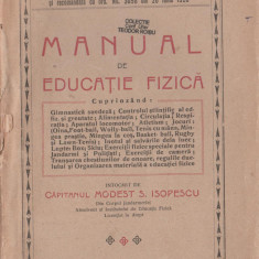 Modest S. Isopescu - Manual de educatie fizica