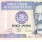 B11 2 - Bancnota foarte veche - Peru - 10 intis - 1987