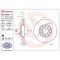 Set disc frana Skoda Superb I (3u4) 12.01-03.08; Vw Passat B5 (3b2) 08.96-12.01, Passat B5.5 (3b3) 10.00-12.05, Fata, 288X25mm, ventilat, BREMBO