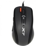 Mouse optic cu fir pentru gaming A4Tech Oscar X-710BK, conexiune USB, 2000 dpi, negru