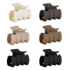 Set Clame Păr Femei, Multicolor, Textură Mată, 4.5cm, 6 Bucăți, Oem