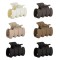 Set Clame Păr Femei, Multicolor, Textură Mată, 4.5cm, 6 Bucăți