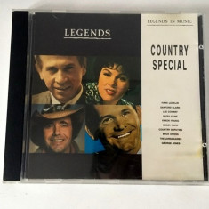 *CD muzica county: Legends In Music - Country Special - CD Album