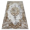 Covor ALLURE 1961 Ornament, cadru - Structural, elegant, glamour auriu / alb, 280x370 cm