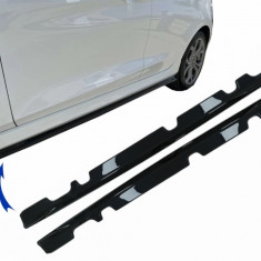 Extensii Praguri Laterale compatibil cu Ford Fiesta MK8 ST / ST-Line (2017-2021) Negru Lucios SSFFIMK8