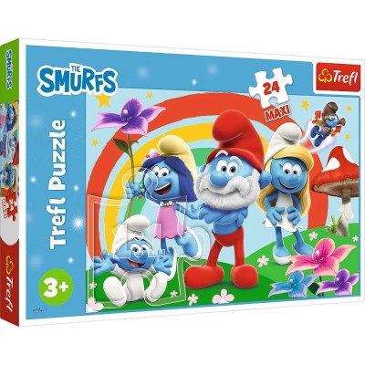 Puzzle Trefl 24 Maxi Strumfii foto