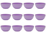 Set boluri, 12 piese, 2.5 l, Plastic, Mov