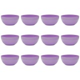 Set boluri, 12 piese, 2.5 l, Plastic, Mov