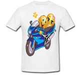 Cumpara ieftin Tricou &quot; Motorcycle smiley &quot;