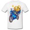 Tricou &quot; Motorcycle smiley &quot;