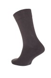 Șosete subțiri de bumbac, DiWaRi Classic 000, Choco, 27 (42-43)