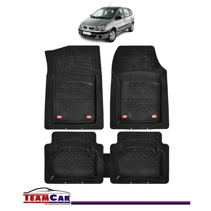 Covorașe Auto TeamCar&reg; Tip Tăviță Compatibile Renault Scenic I (1996&ndash;2003) - Monovolum