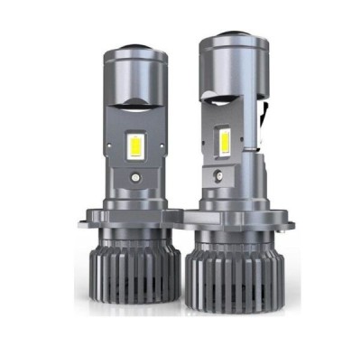 2 x Led H4 Lumini Lampa Faruri Becuri Auto Camoin Moto Hi/Low Beam 80W 12000lm 6500K 12V 24V foto