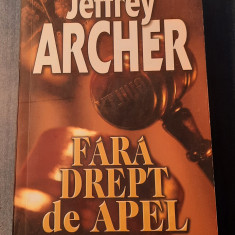 Fara drept de apel Jeffrey Archer