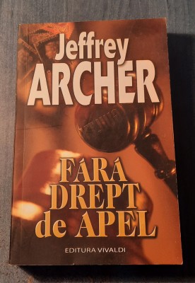 Fara drept de apel Jeffrey Archer foto