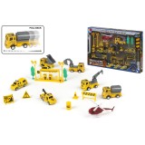 Joc constructii cu vehicule pull-back, Jad