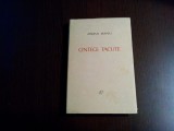 ADRIAN MANIU (dedicatie-autograf) - Cintece Tacute - 1965, 210 p.