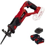 Einhell TE-AP 18 Li PXC + Twinpack + 4514095 - Fierastrau sabie 22 mm + Set 2 acumulatori si incarcator Li-Ion 18 V 4 Ah