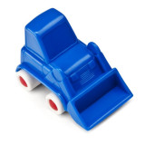 Minimobil Miniland, 9 cm, model excavator, albastru