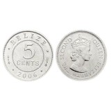Belize 2006 - 5 cents UNC