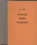 AL. PIRU - LITERATURA ROMANA PREMODERNA