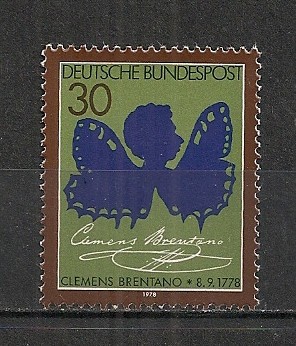 Germania.1978 200 ani nastere C.Bretano-poet MG.433 foto