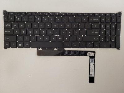 Tastatura Laptop, Acer, Aspire 3 A317-55, A317-55P, N23H5, neagra, layout US foto