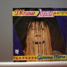 Jossy – I Know /Gimme More (1981/Decca/RFG) - Vinil Single pe '7/NM