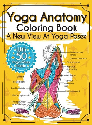 Yoga Anatomy Coloring Book A New View At Yoga Poses foto