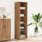 Gossi sifonier, stejar artizanal, 50x50x200 cm, lemn prelucrat