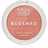 MUA Makeup Academy Blushed Powder Blusher fard de obraz sub forma de pudra culoare Rose Tea 5 g