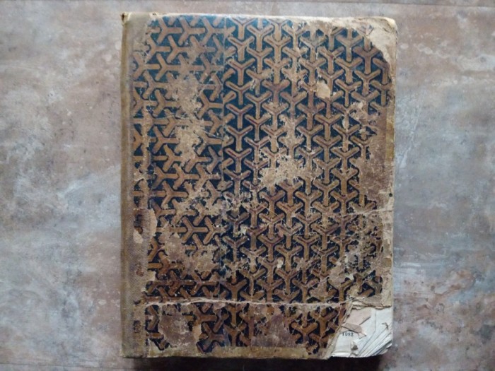 Machzor (carte de rugăciuni evreiască &icirc;n ebraică ), Cernăuți, 1855