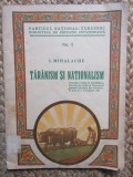 Ion Mihalache Taranism si nationalism