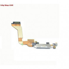 Banda Flex iPhone 4G (Conector Incarcare) Alb Original