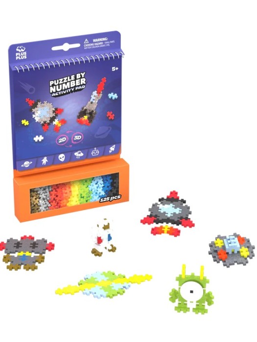 Set de Activitati Plus-Plus, 125 piese, Spatiu