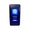 Buton Intrerupator, Comutator, ON OFF, Auto, 12V 24V, cu LED Panou, Lumina Albastra, WORK LAMP