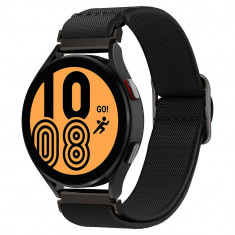 Curea Spigen Fit Lite pentru Samsung Galaxy Watch 4/5/5 Pro/6 Negru