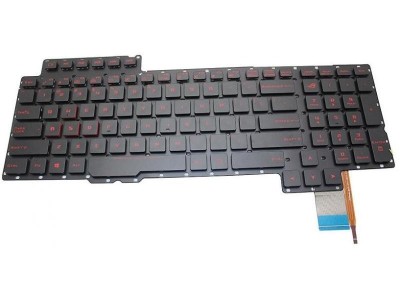 Tastatura laptop pentru ASUS ROG G752 G752VT G752VY G752VS G752VM G752VSK iluminata fara rama foto