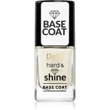 Delia Cosmetics Hard &amp; Shine lac intaritor de baza pentru unghii 11 ml