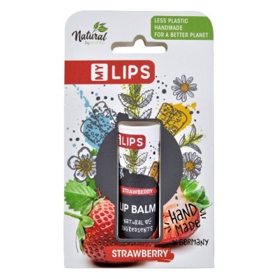 Balsam de buze cu aroma de capsuni, My Lips, Accentra, 5757546, 10 g foto