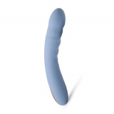 Vibrator Ava Neo Interactive Thrusting, Albastru, 18.6 cm, Svakom