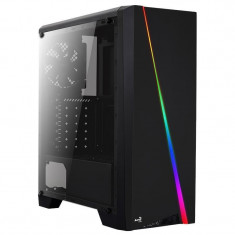 Carcasa Gaming Aerocool Cylon RGB, Middle Tower, USB 3.0,Card Reader foto