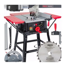 Fierastrau cu masa, 3400W, 0-45?, 4800 Rpm, Red Technic foto