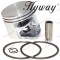 Piston complet drujba Stihl MS 201, 201T Hyway &Oslash; 40 mm