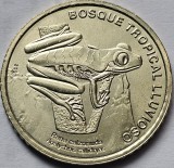50 Colones 2023 Costa Rica, Red-eyed tree frog, America Centrala si de Sud