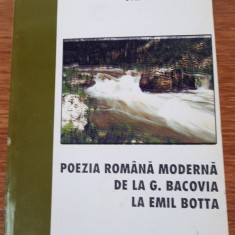 Poezia modernă de la G. Bacovia la Emil Bota, Nicolae Manolescu