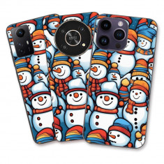 Husa Apple iPhone XS Max Silicon Gel Tpu Model Snowman Pattern