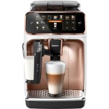 Espressor automat Philips Seria 5400 EP5443/70, 1500 W, 15 bar, 4 profiluri, 12 bauturi, Recipient lapte 0.26l, Alb/Crom