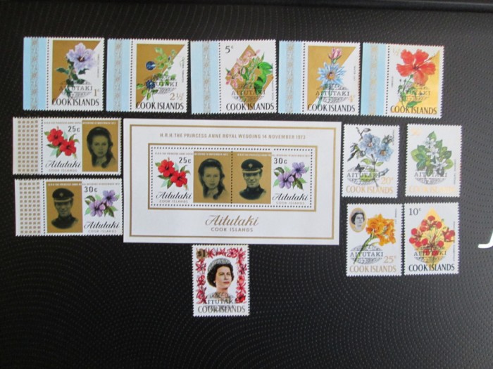 COOK ISLANDS AITUTAKI SERIE MNH=68